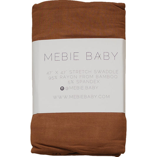 Rust Bamboo Stretch Swaddle