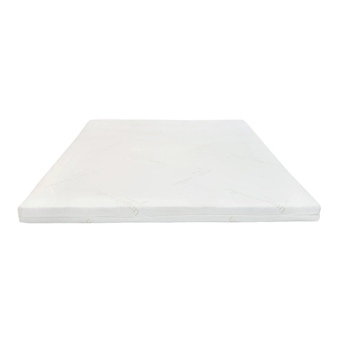 Adagio 2" Organic Latex Mattress Topper on white background