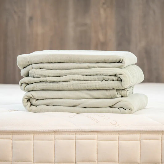 Naturepedic Organic Cotton Breathable Muslin Blanket