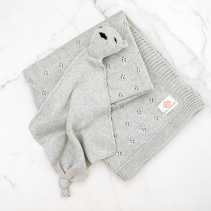 Trefle Infant Baby Blanket Set - Vanilla