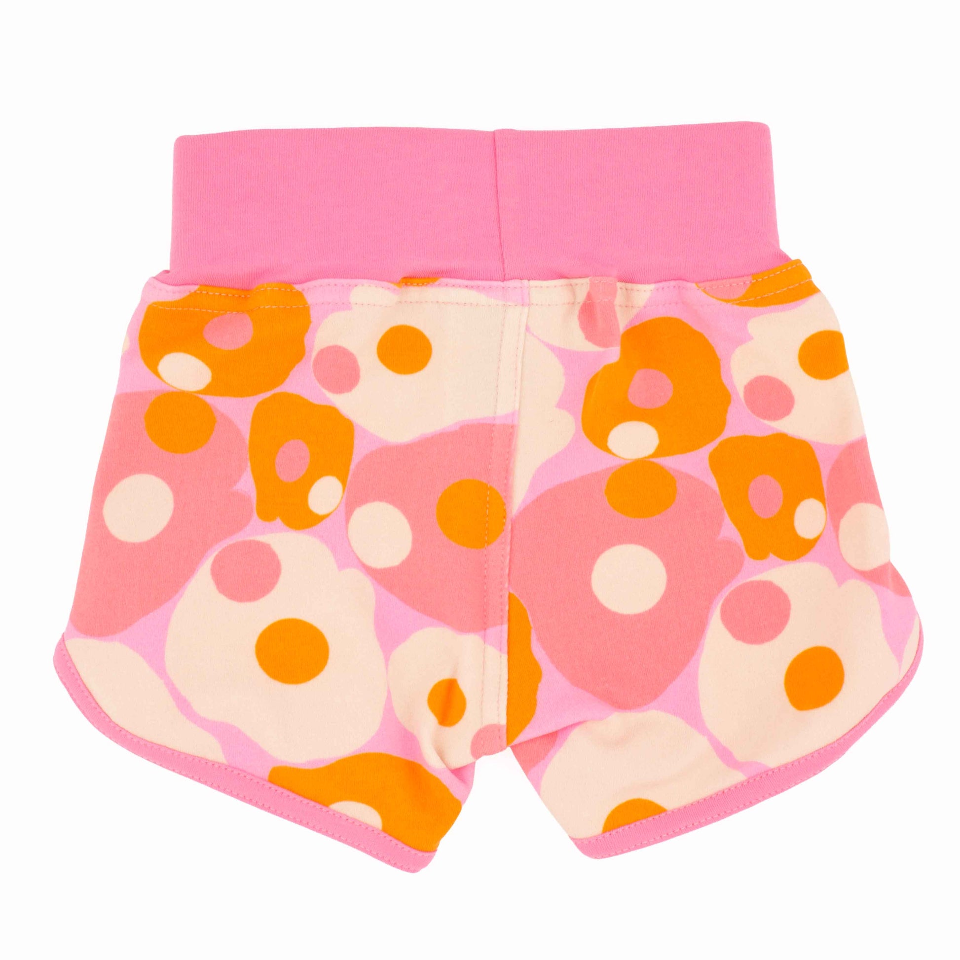  Peace House Studio Baby Print Shorts Clementine Bubble Pop Pink
