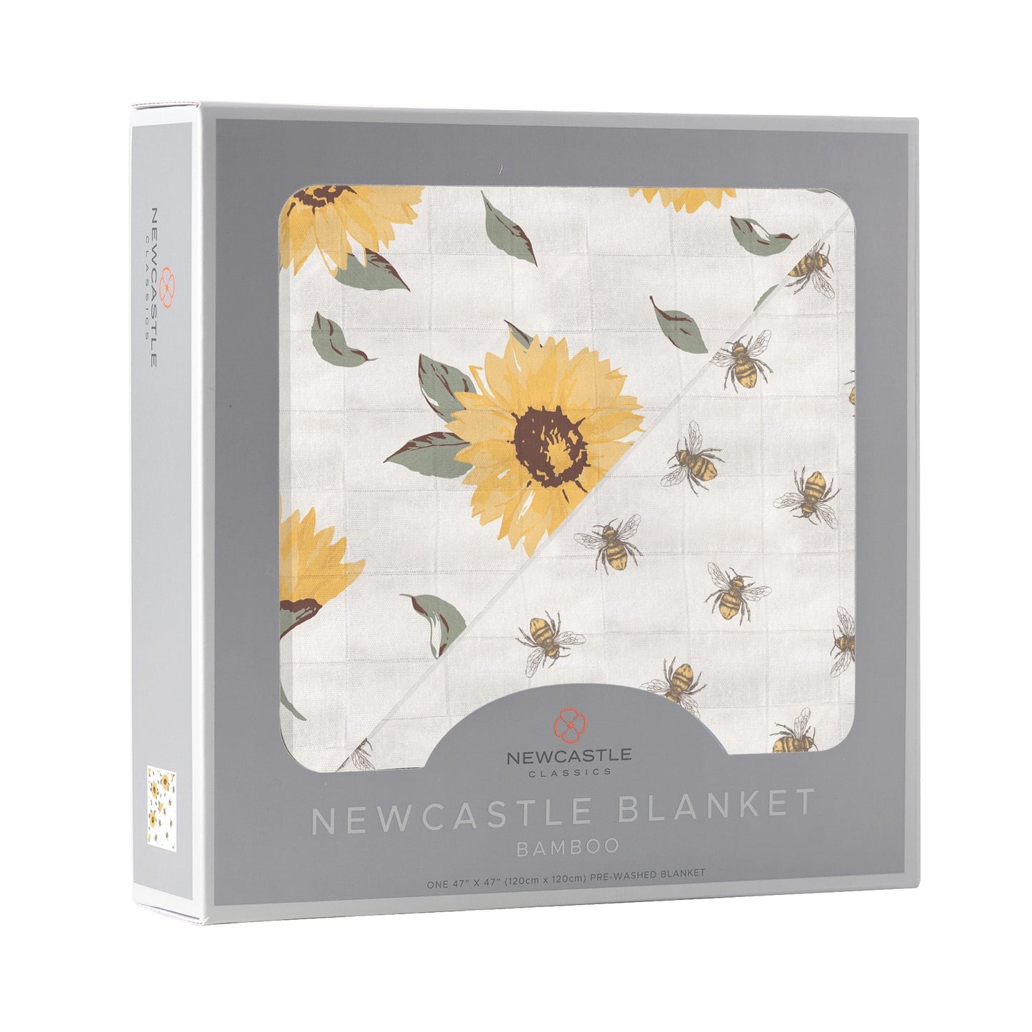 Sunflower Farm and Honey Bee Newcastle Blanket