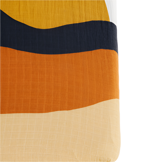 Sunset Crib Sheet