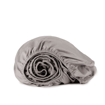 300 TC Organic Sateen Fitted Sheet