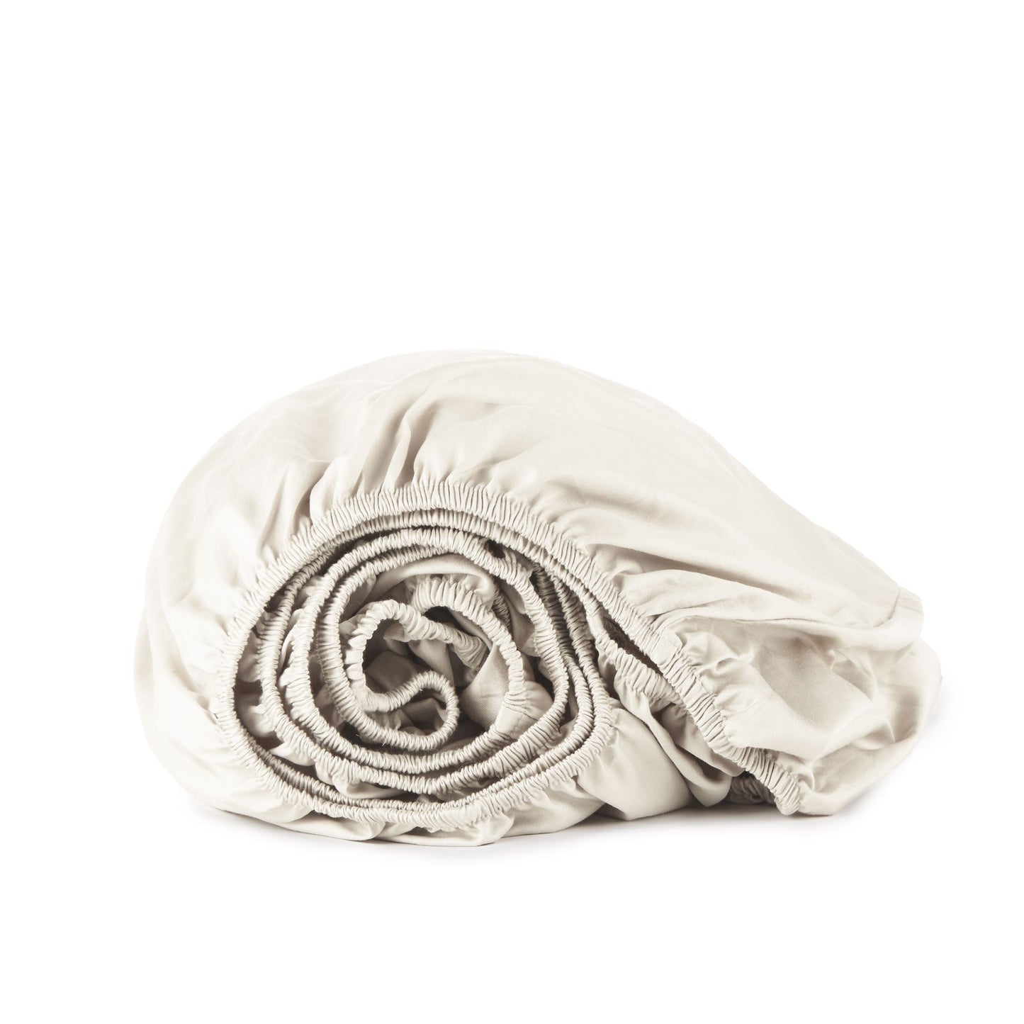 300 TC Organic Sateen Fitted Sheet