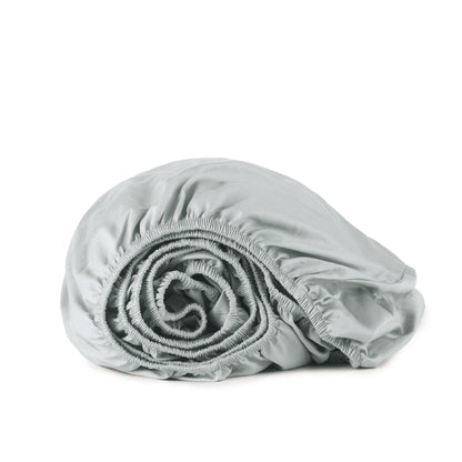 300 TC Organic Sateen Fitted Sheet