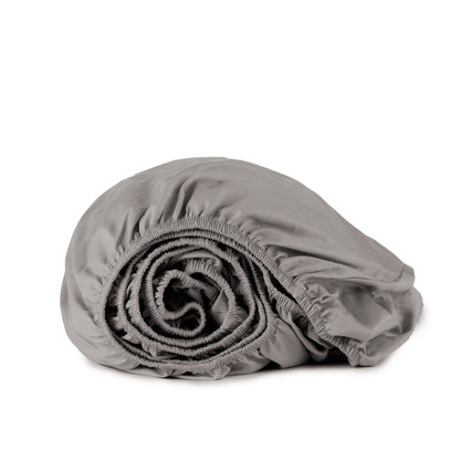 300 TC Organic Sateen Fitted Sheet