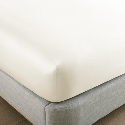 300 TC Organic Sateen Fitted Sheet