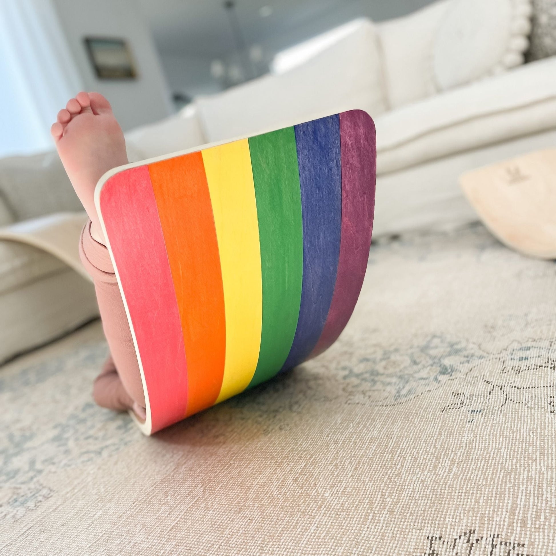Bunny-Hopkis- Wobble -Board- Rainbow