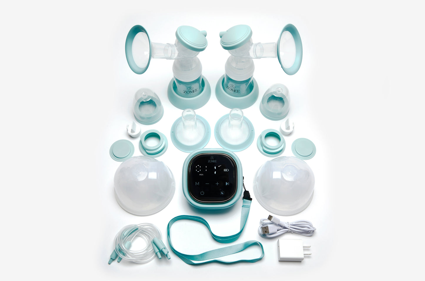 Z2 Pump &  Silicone Hands Free Collection Cups Bundle