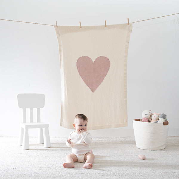 Baby Love Organic Cotton Baby Blanket