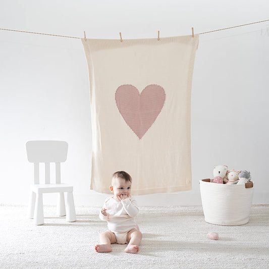 Baby Love Organic Cotton Baby Blanket