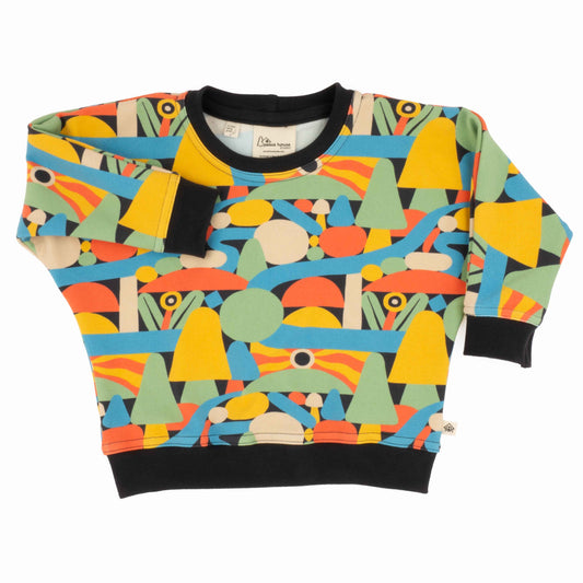 Big Kid Print Sweatshirt