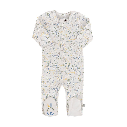Organic Cotton Footie | bunnies
