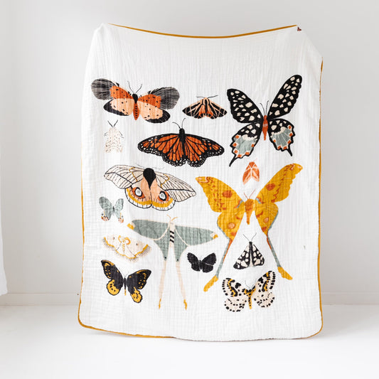 Butterfly Collector Throw Blanket