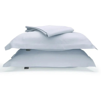 Naturepedic organic cotton duvet cover  and shams washed cornflower
