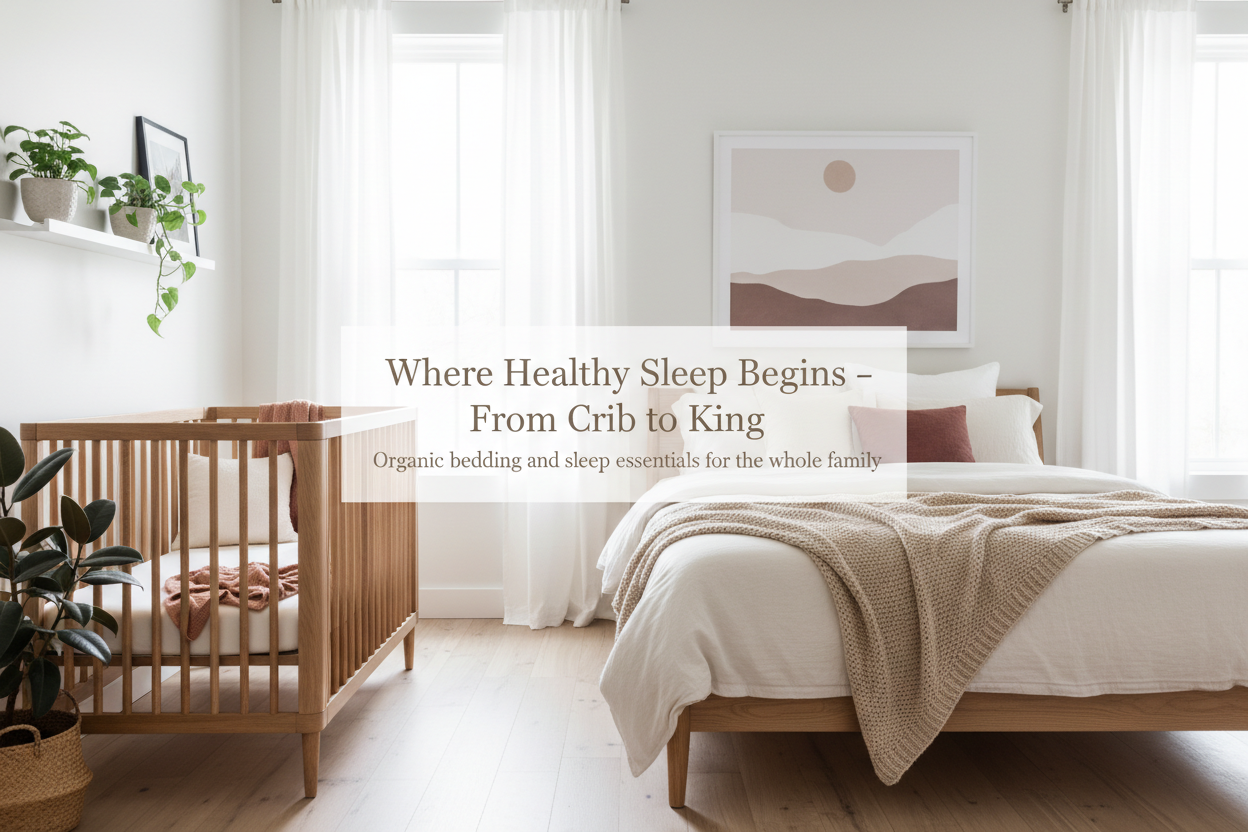 Hero banner with straight white curtains