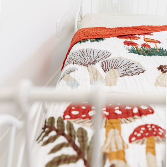 Mushroom Throw Blanket