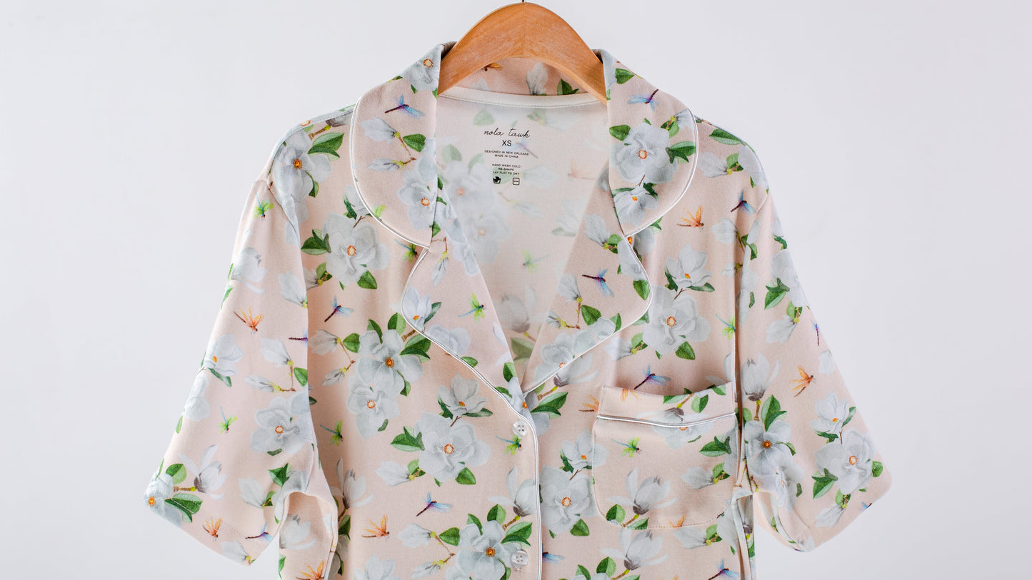 Pink Magnolia Women's Organic Cotton Pajama