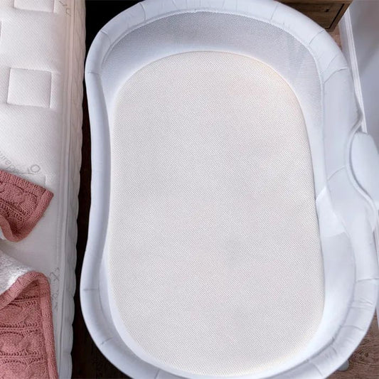 Organic Breathable Bassinet Mattress for Halo Bassinets