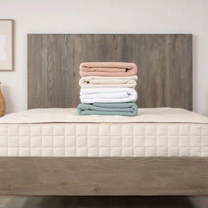 Naturepedic-Organic Cotton Waffle Blanket