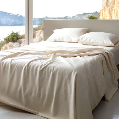 organic-cotton-honeycomb-jacquard-blanket-classic-ivory 