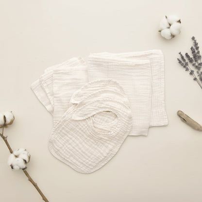 Organic Cotton Muslin Baby Bundle Set