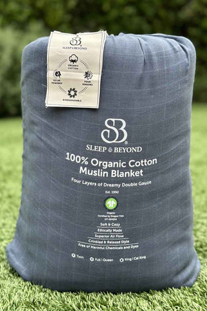 Organic Cotton Muslin Blanket