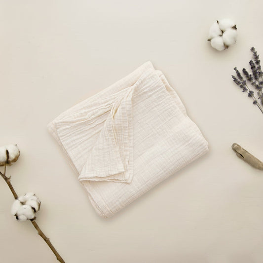 Organic Cotton Muslin Swaddle
