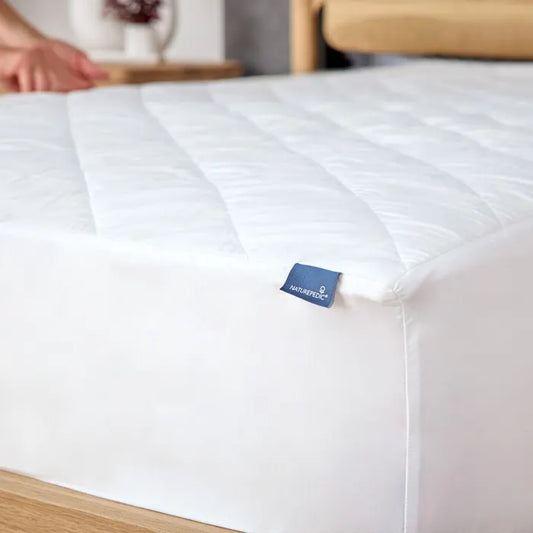 Naturepedic organic cotton quilted mattress pad