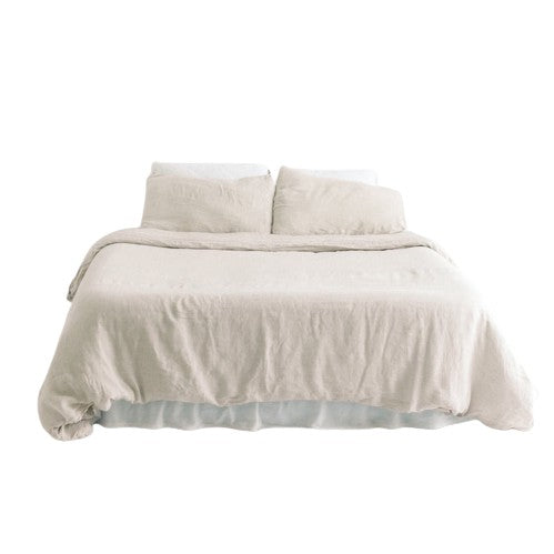 Linen Duvet Cover Natural