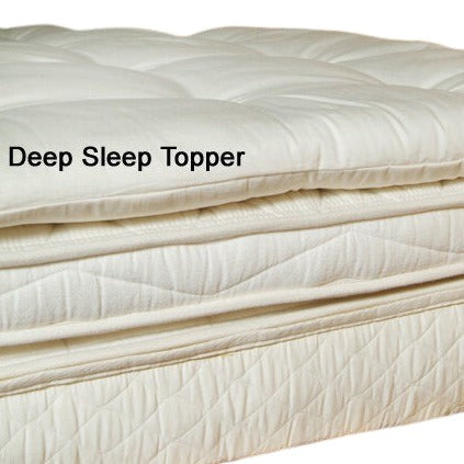 wool mattress topper deep sleep