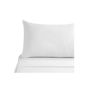 organic cotton sheet set white