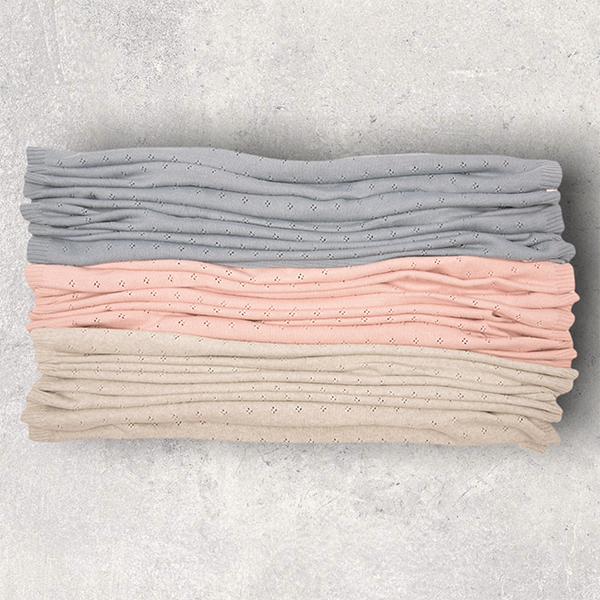 Trefle Infant Baby Blanket Set - Vanilla