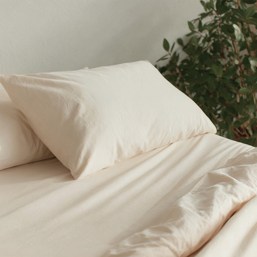 Organic Cotton Sateen Pillowcases
