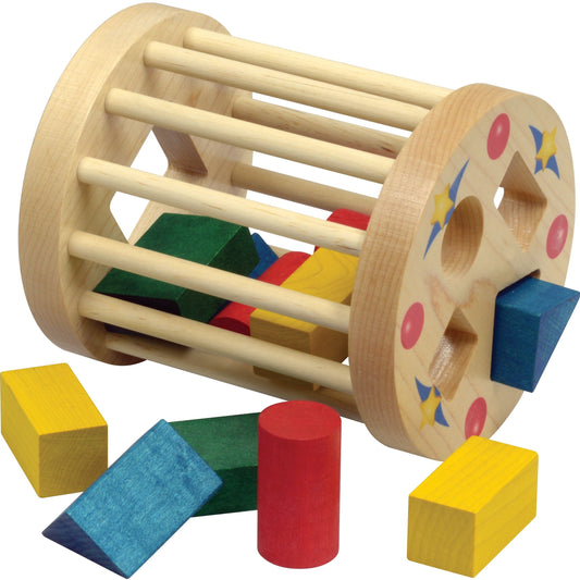 wood shape sorter