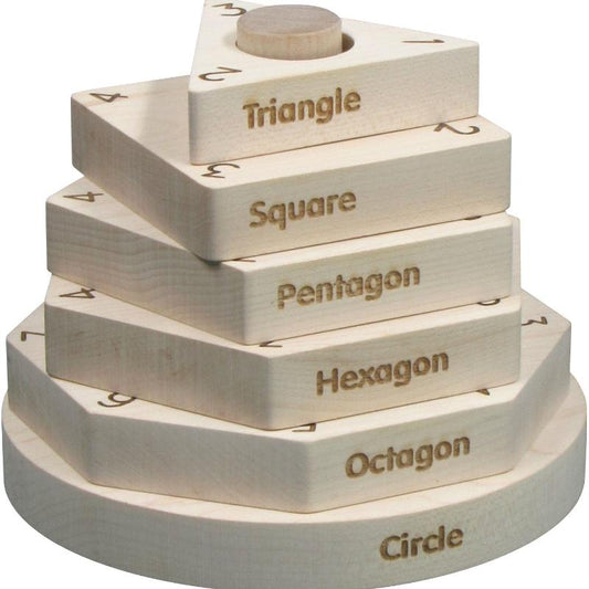 Maple Landmark Shape Stacker