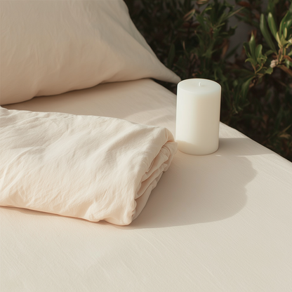 Organic Cotton Sateen Sheet Set