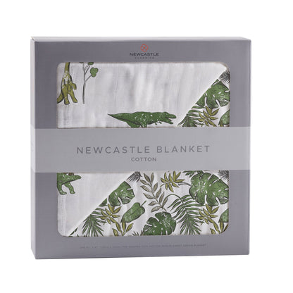 Dino Days and Tropical Forest Newcastle Blanket