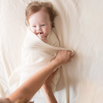 Organic Cotton Muslin Swaddle