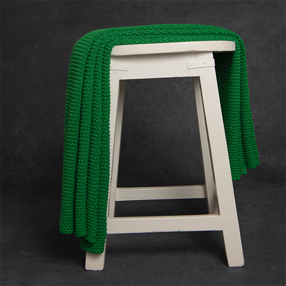 Varna Organic Cotton Knit Throw Blanket