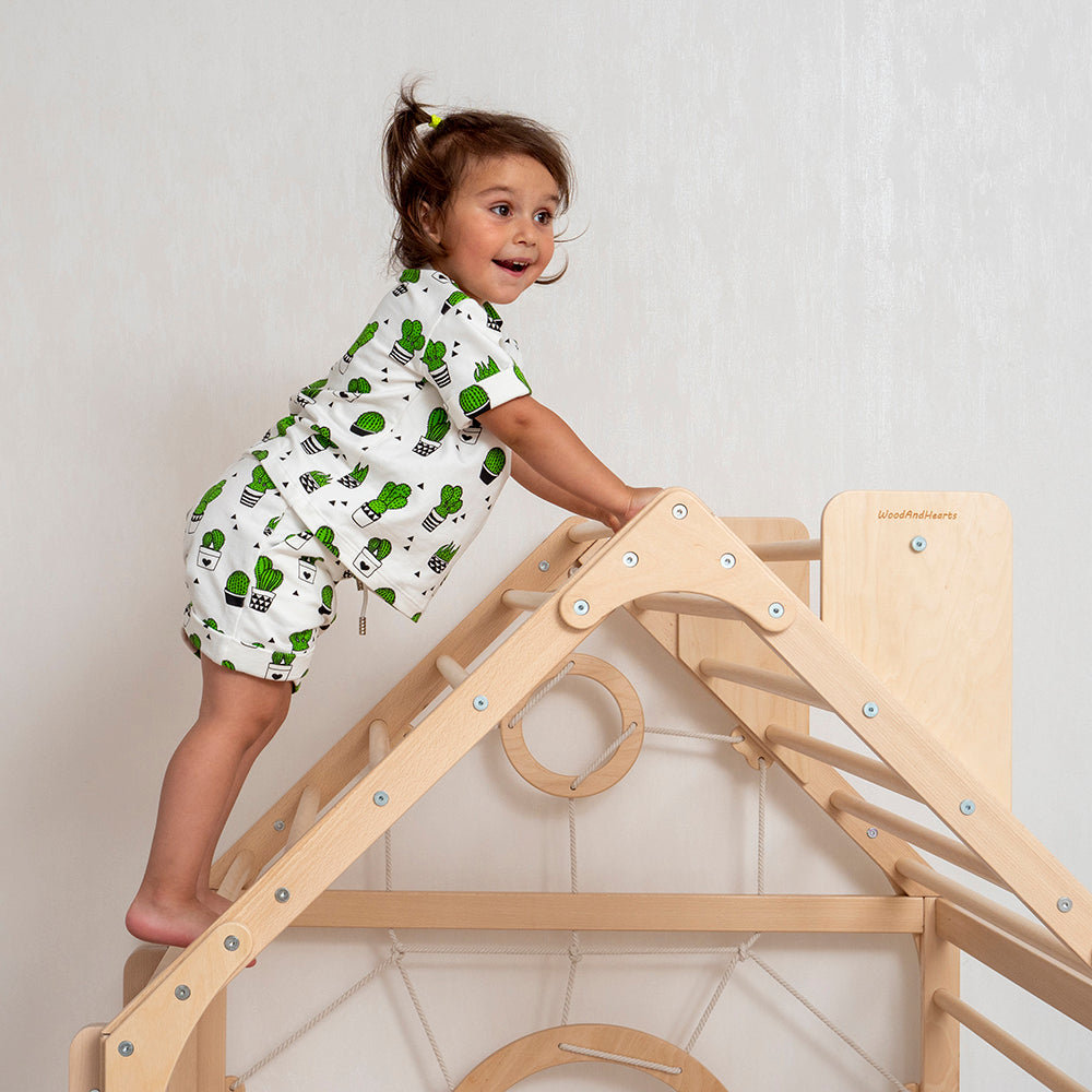 toddler indoor climbing house Montessori  