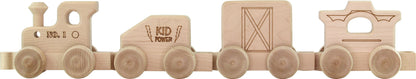 wooden toy train