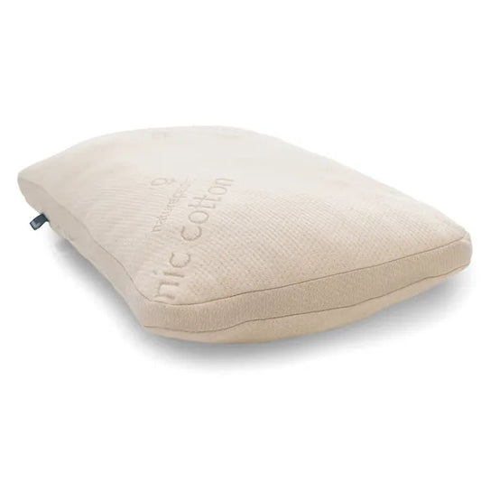 Naturepedic encased wool-pillow-on-white-background