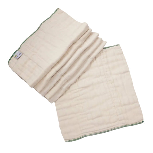 Osocozy organic cotton prefolds better fit