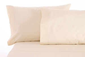 sleep and beyond organic sheet set ivory