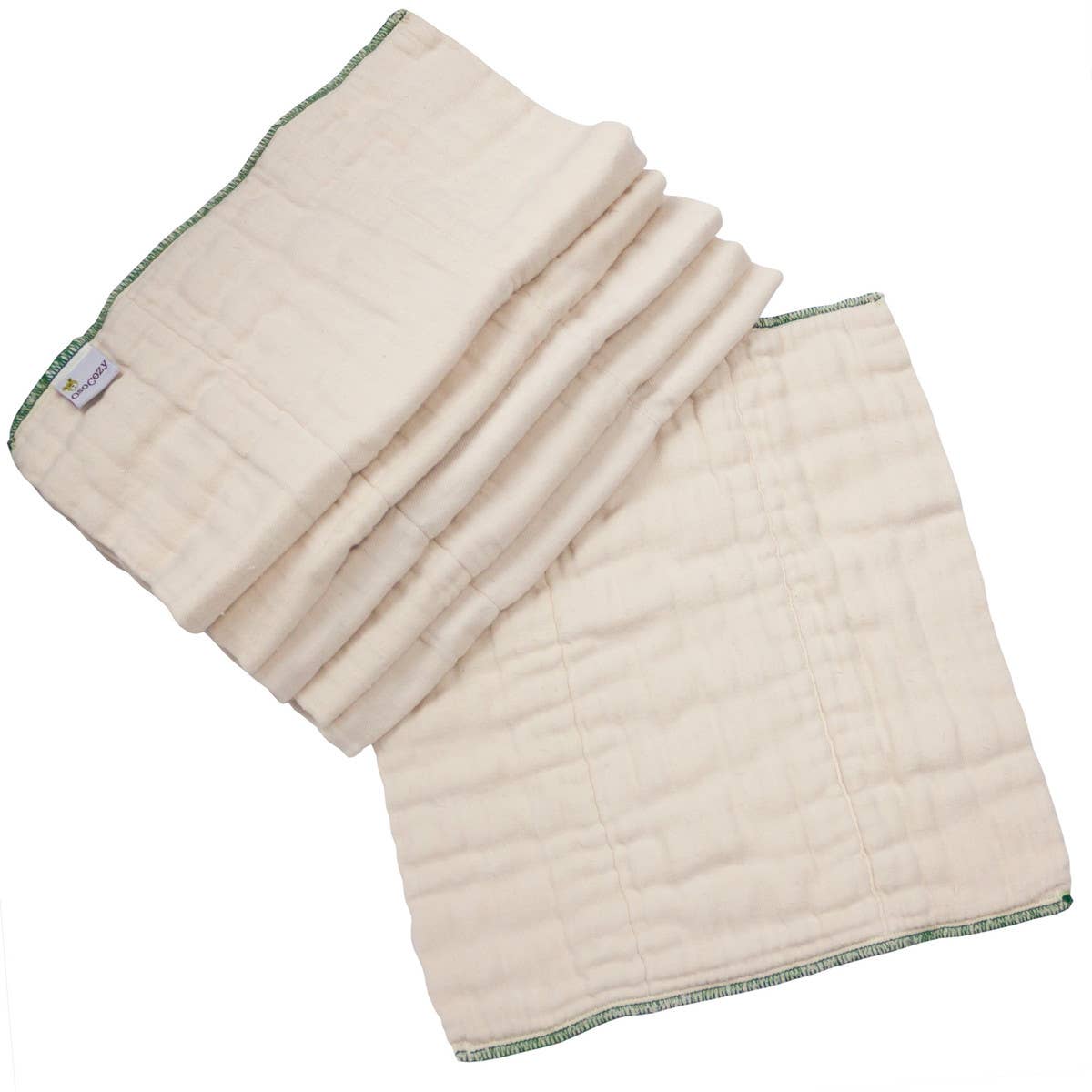 Osocozy organic cotton prefolds better fit