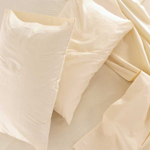 sleep and beyond organic sheet set ivory