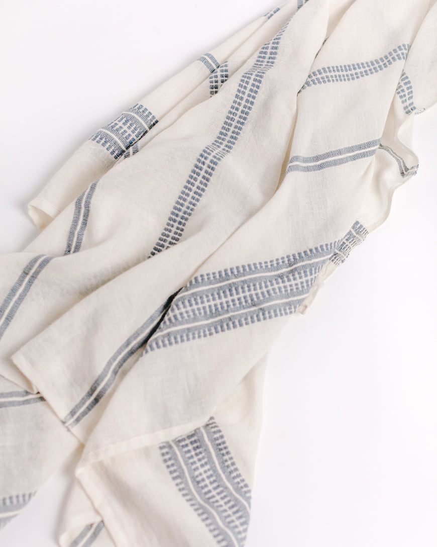 Handwoven Cotton Baby Blanket